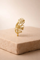 Leaf Cascade Ring