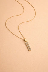 Bar Pendant Necklace