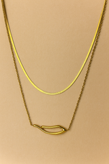 Aurelia Flow Duo Necklace