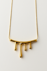 Auric Melt Drip Necklace