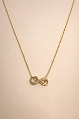 Infinity Grace Crystal Necklace
