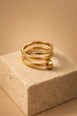 Luxe Spiral Ring
