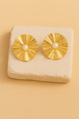 Soleil Pearl Studs