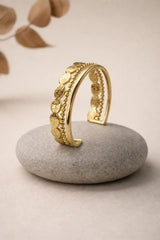Solene Bead Coin Cuff