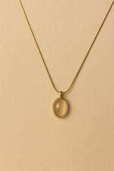 Lunara Oval Pendant