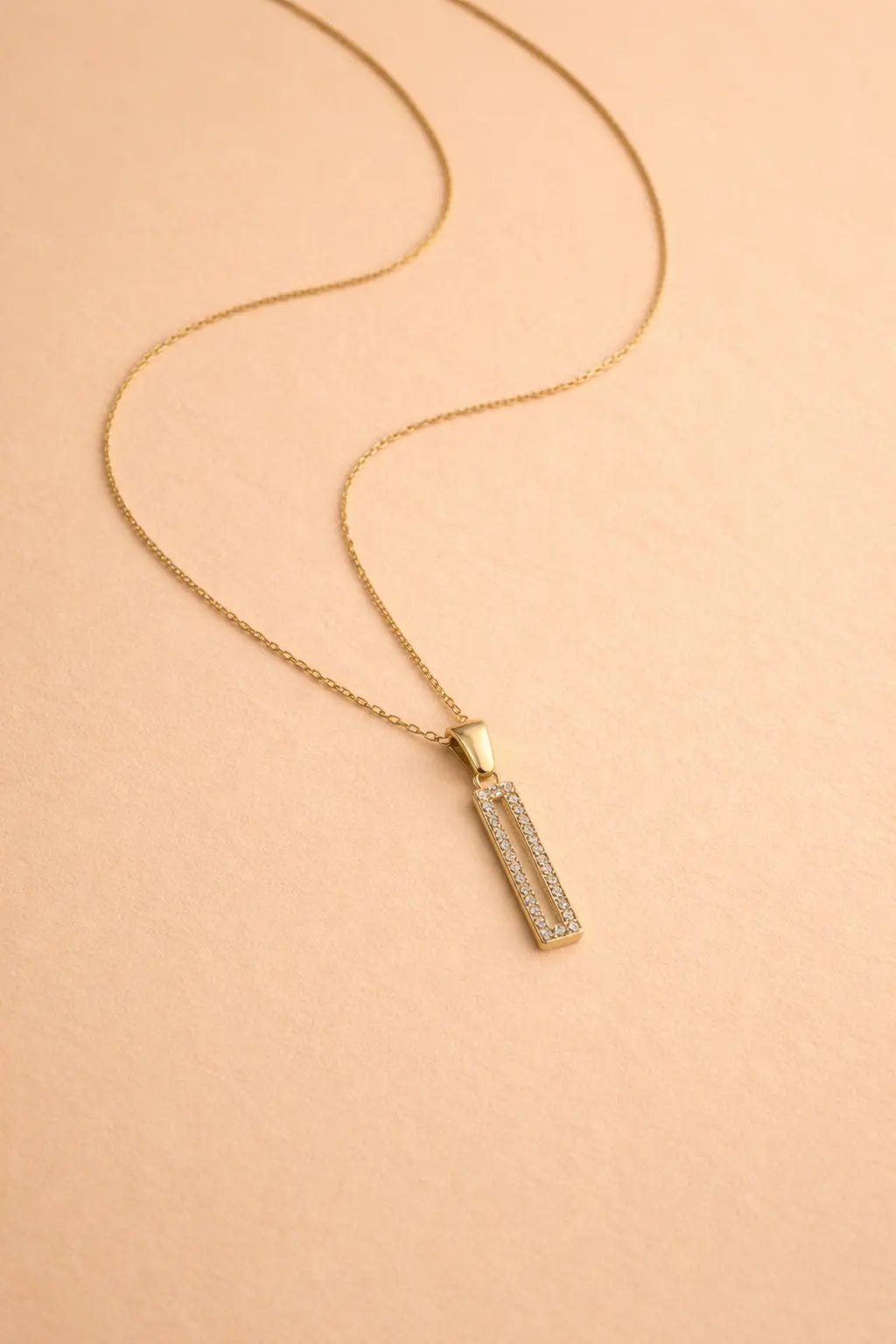 Bar Pendant Necklace