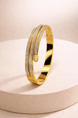 Solene Crystal Bangle