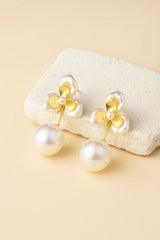 Amour Bow Pearl Drops