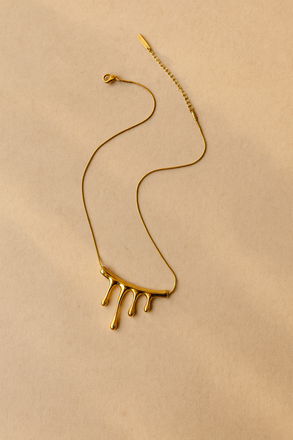 Auric Melt Drip Necklace