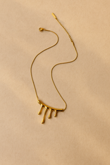 Auric Melt Drip Necklace
