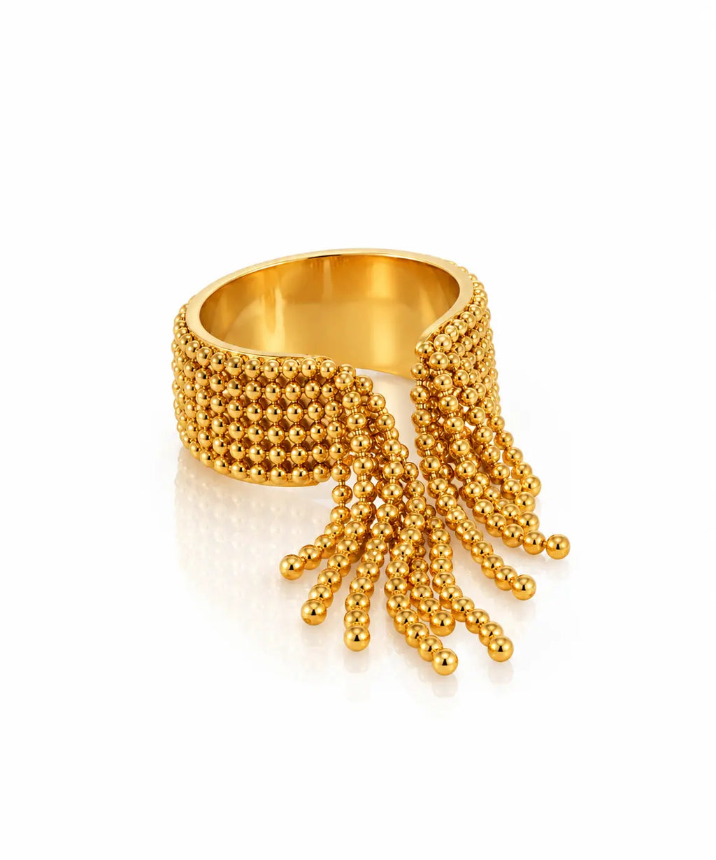 Luna Tassel Ring