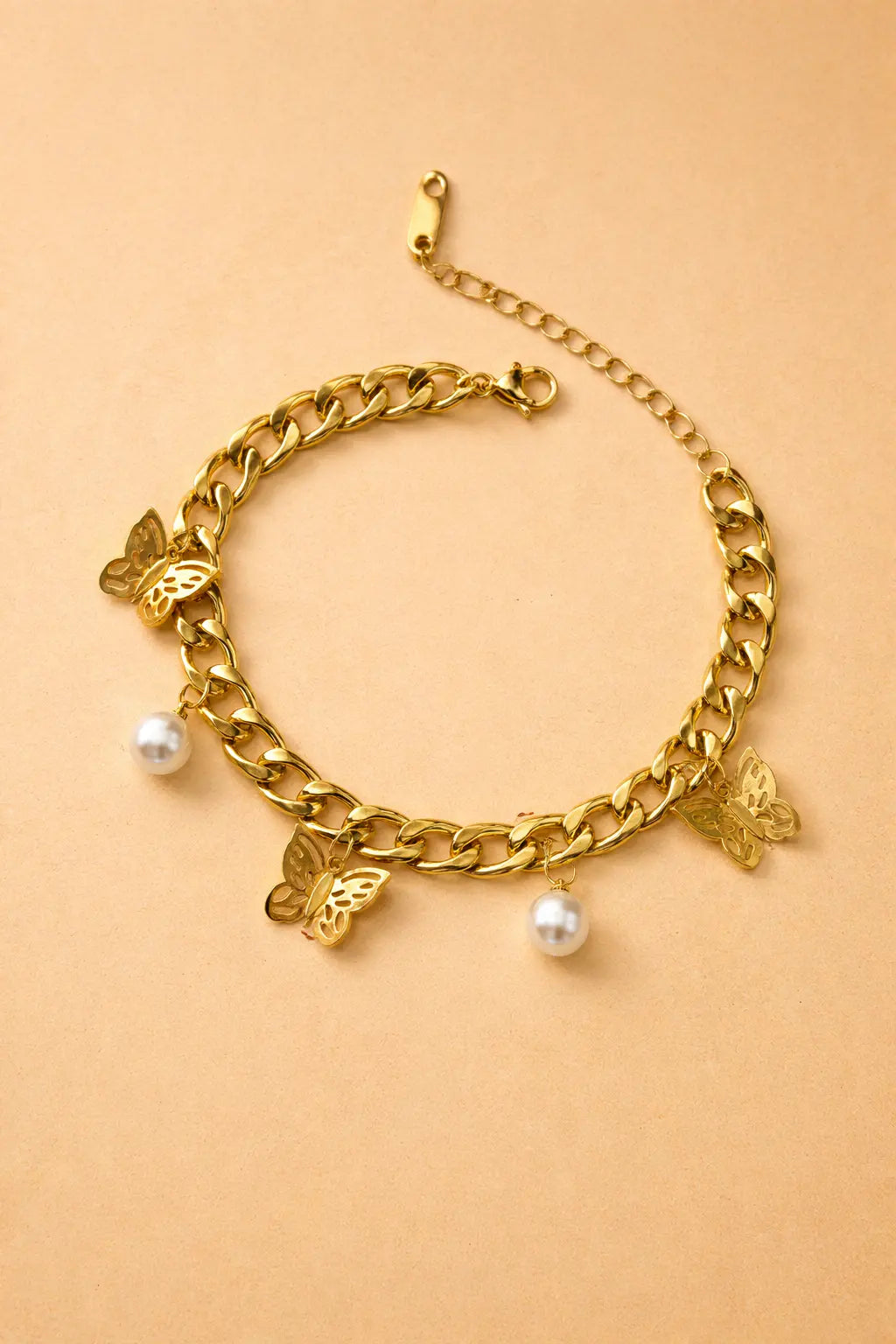 Butterfly Charm Bracelet