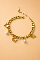 Butterfly Charm Bracelet