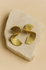 Crescent Fold Earrings