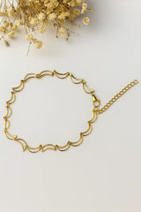 Crescent Glow Anklet