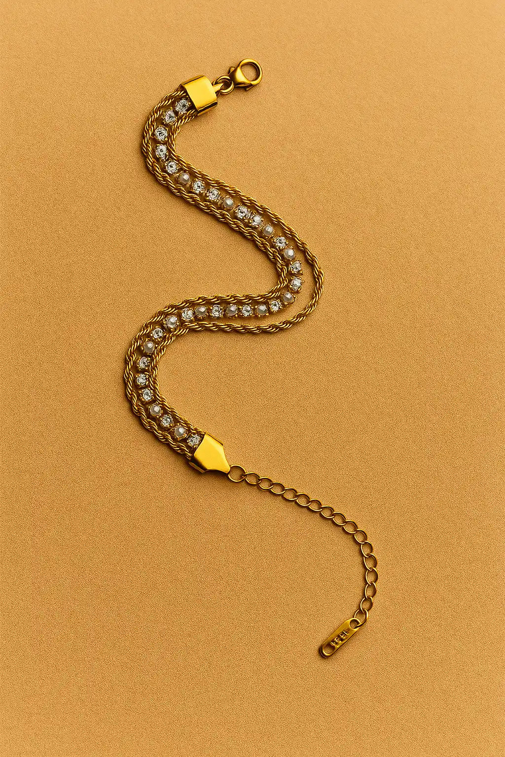 Crystal Rope Bracelet