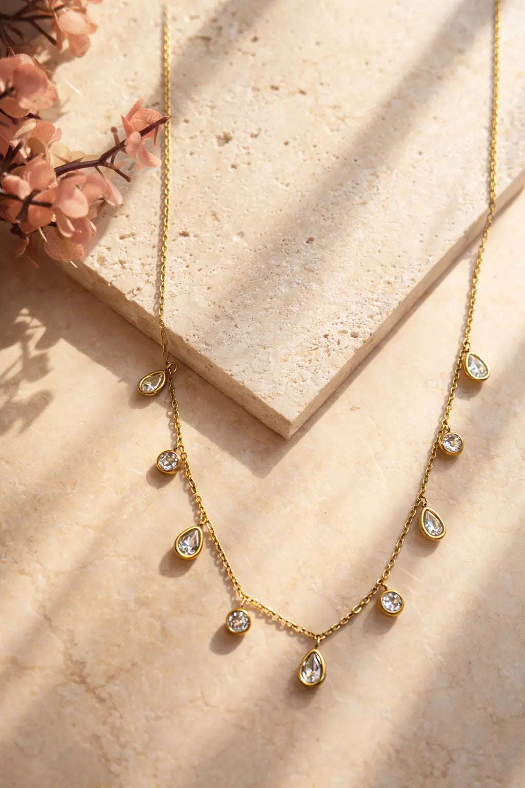 Dainty Crystal Necklace