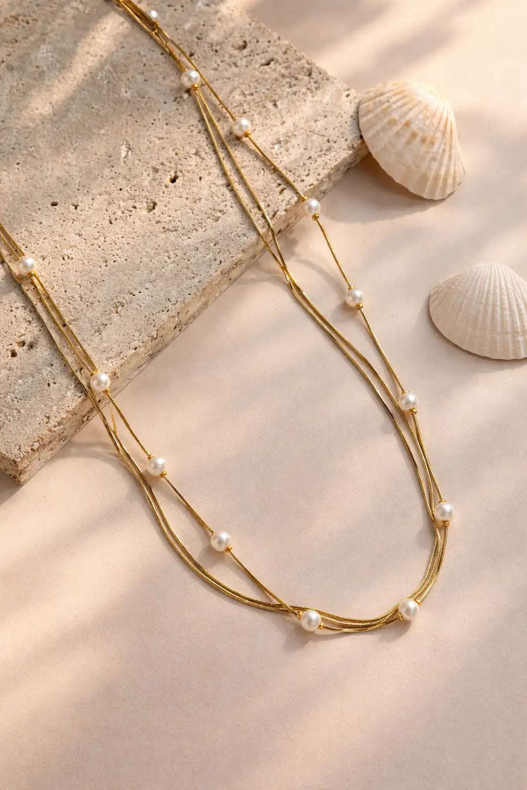 Ethereal Pearl Necklace