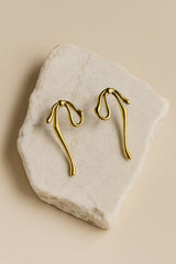 Golden Grace Flow Earrings