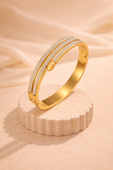 Solene Crystal Bangle