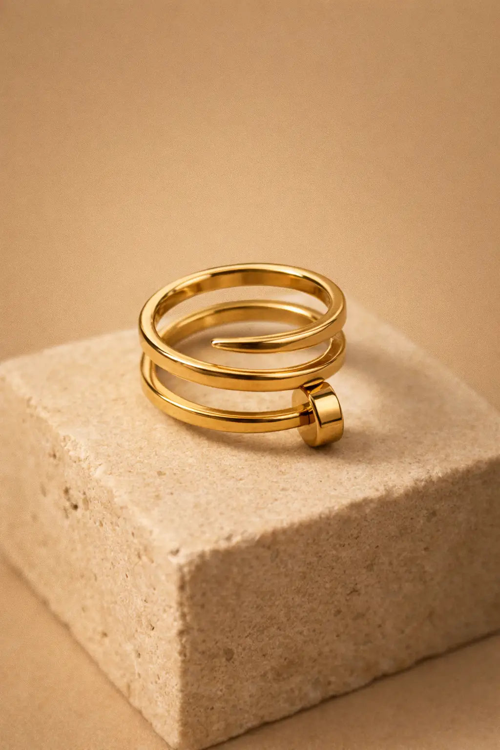 Luxe Spiral Ring