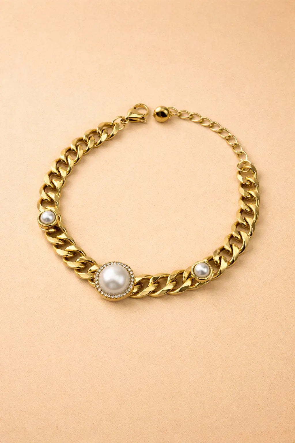 Regal Pearl Empress Bracelet