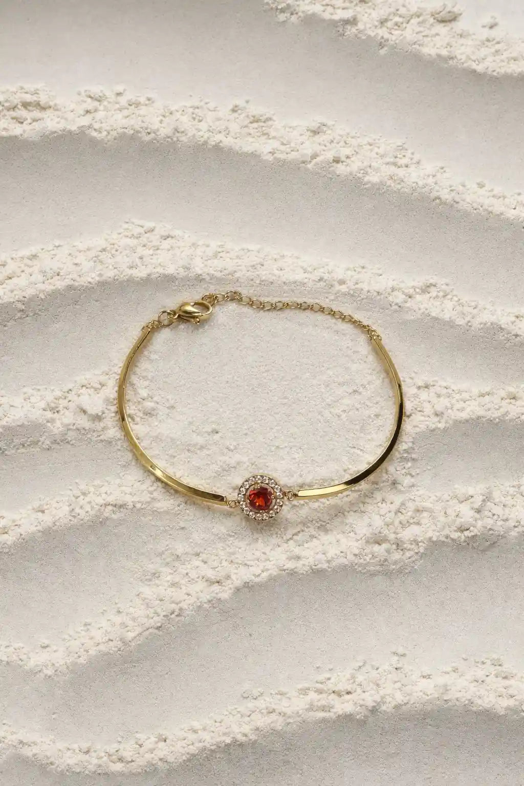 Scarlet Halo Bracelet