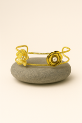 Serenelle Petal-Curve Cuff