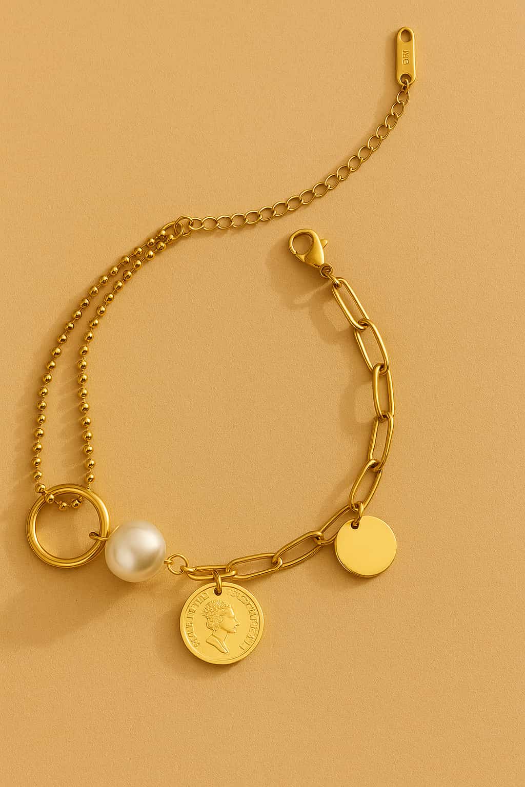 Solara Dual Medallion Bracelet