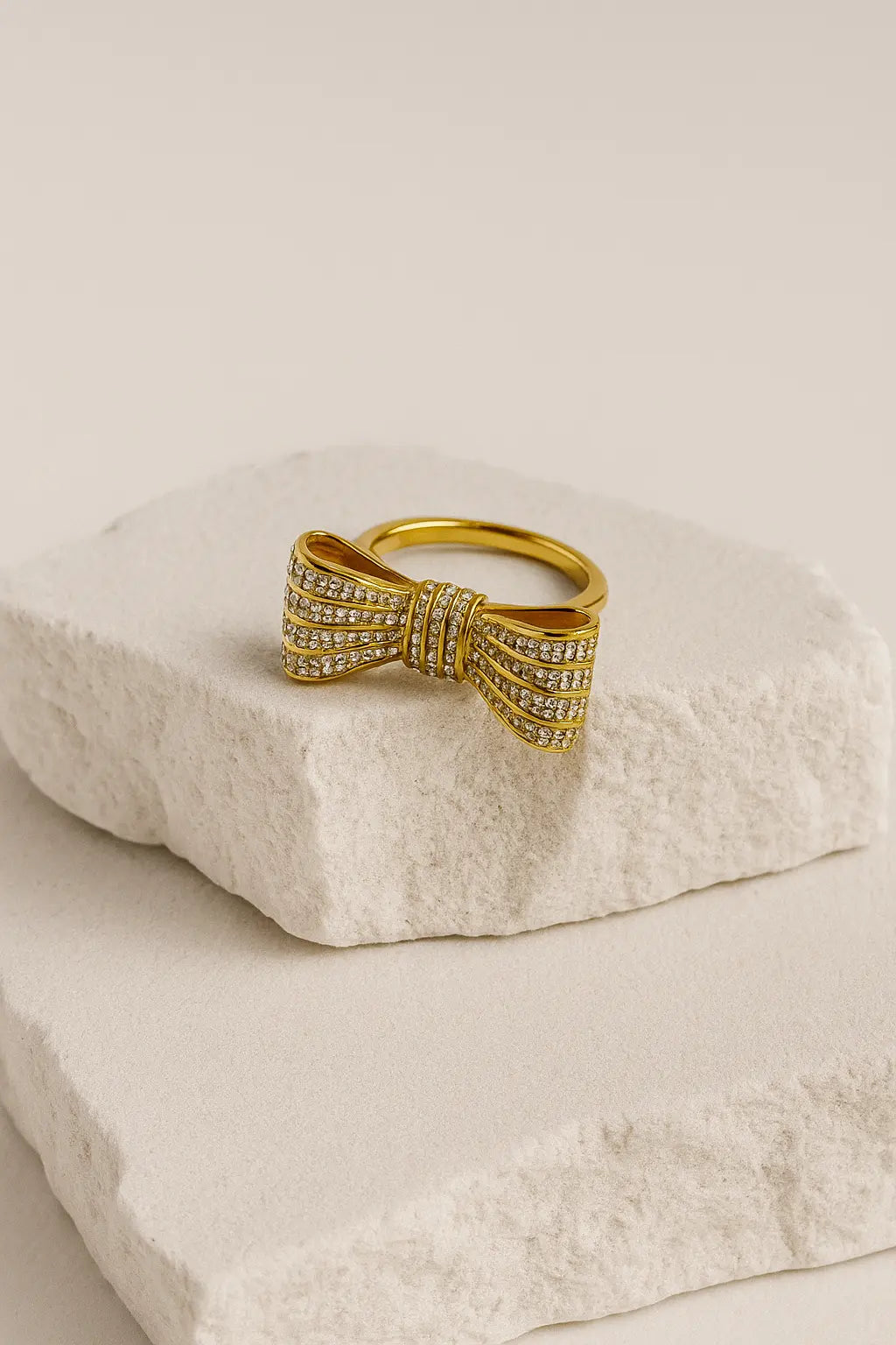 Sparkle Bow Ring