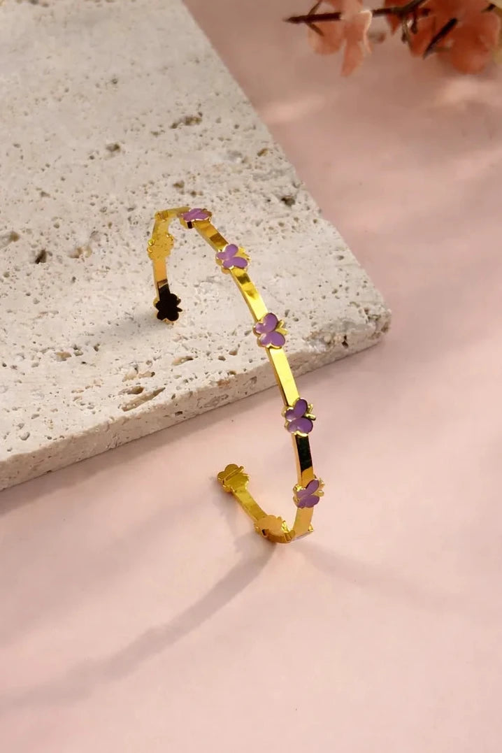 Violet Wing Bangle