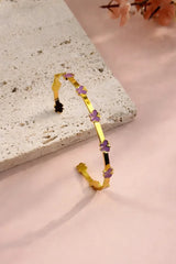 Violet Wing Bangle