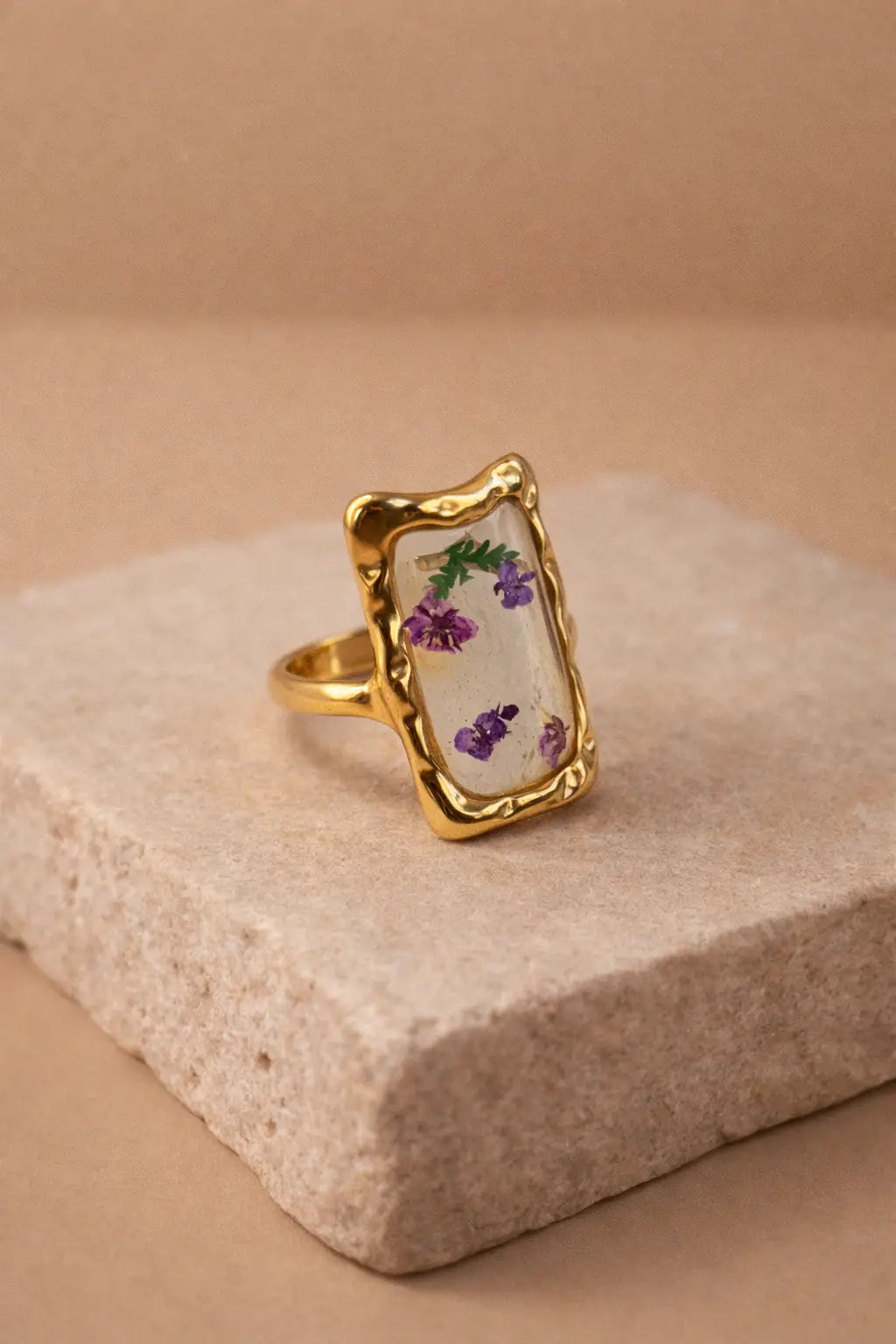 Wildflower Frame Ring